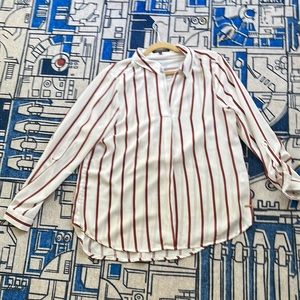 Mentha and Chocolate long sleeve shirt. Gently used.